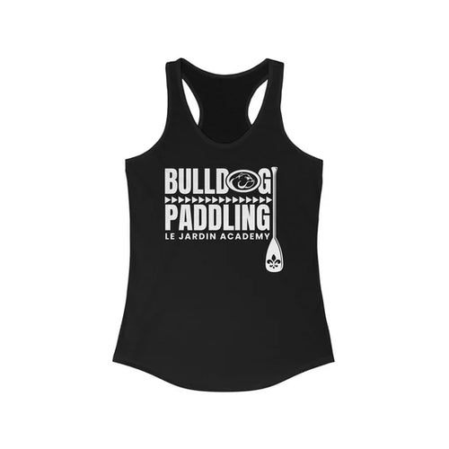 Bulldog Paddling Women's Racerback Tank Top [Pre-Season Bulk Order]