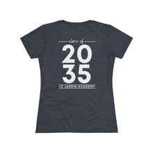 Load image into Gallery viewer, Class of 2035 Women's Triblend Tee