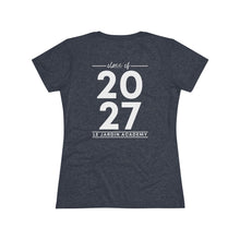 Load image into Gallery viewer, Class of 2027 Women's Triblend Tee