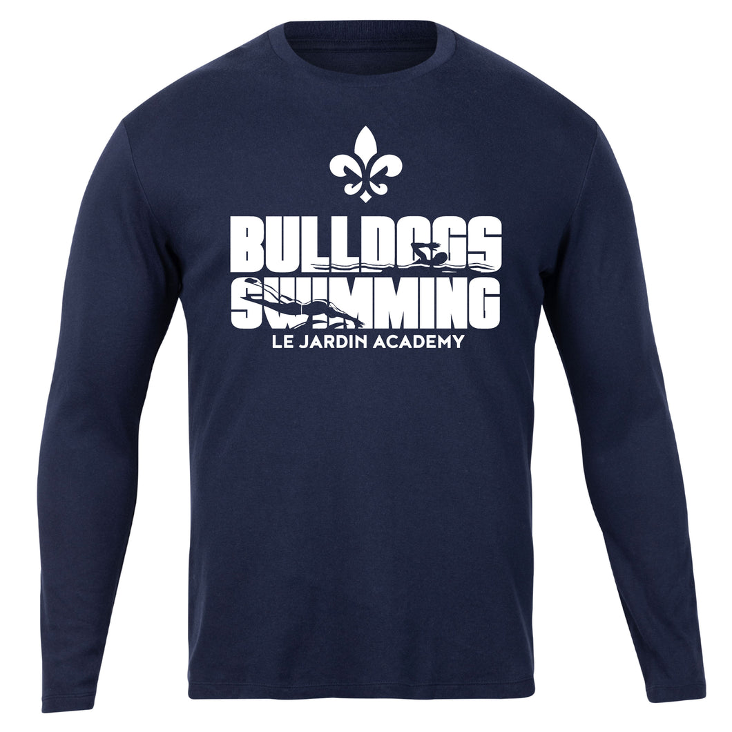 Bulldog Swim Dri-Fit Long Sleeve T-Shirt