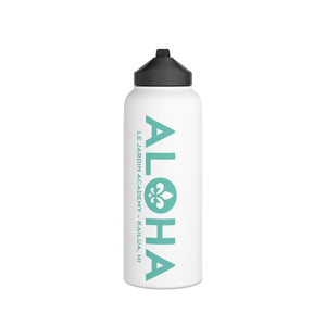 LJA ALOHA Stainless Steel Water Bottle, Standard Lid