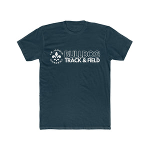Bulldog Track and Field Cotton Crew Tee
